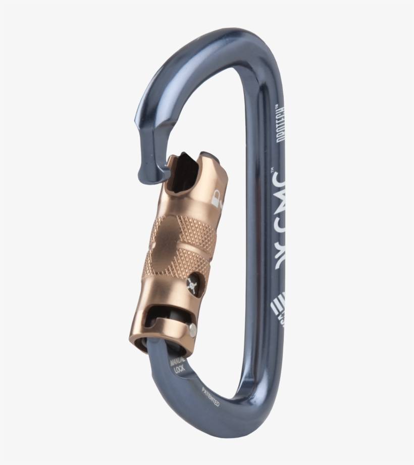 Protech™ Aluminum Key-lock Carabiners - Aluminium, transparent png download