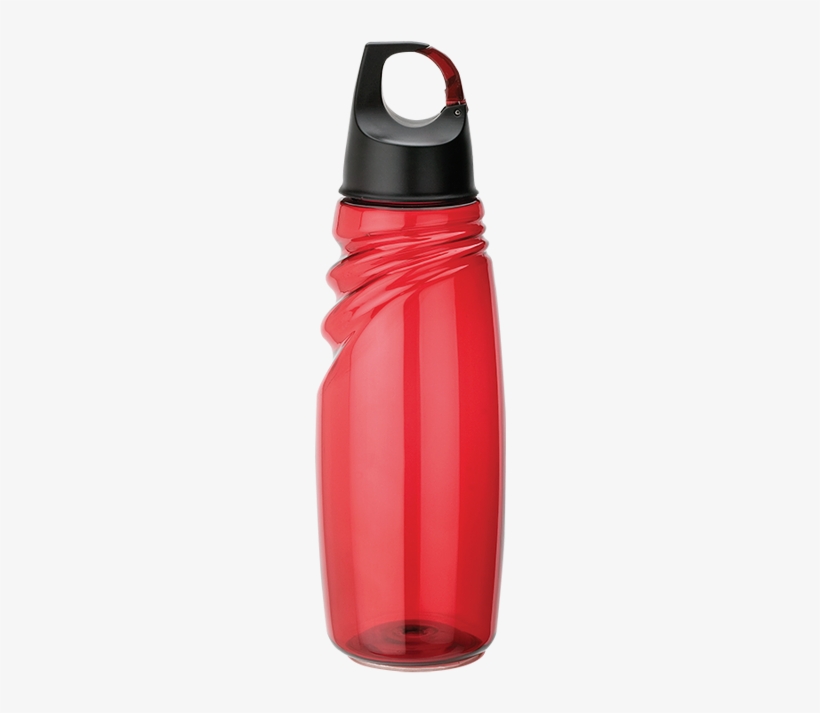 700ml Water Bottle With Carabiner Lid Bw0005 - Promotional Sovrano Carabiner 24 Oz. Water Bottle (100, transparent png download