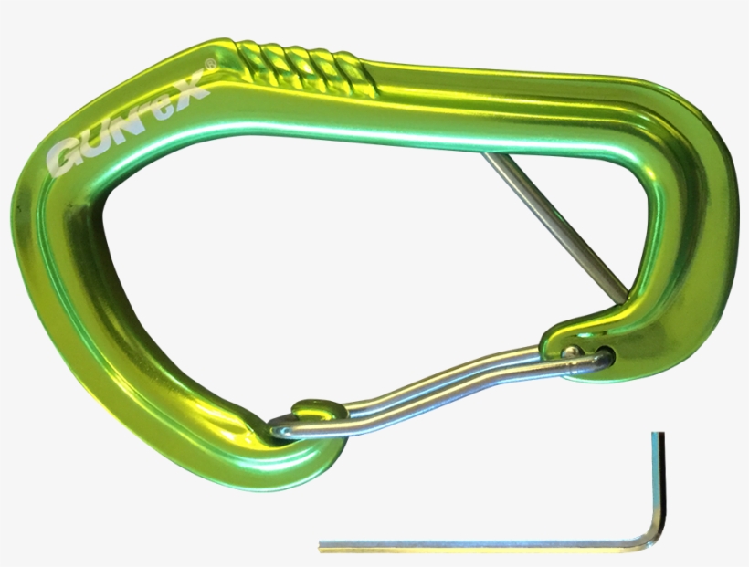 Locking Wire Carabiner For Attaching Accessories - Rock-climbing Equipment, transparent png download