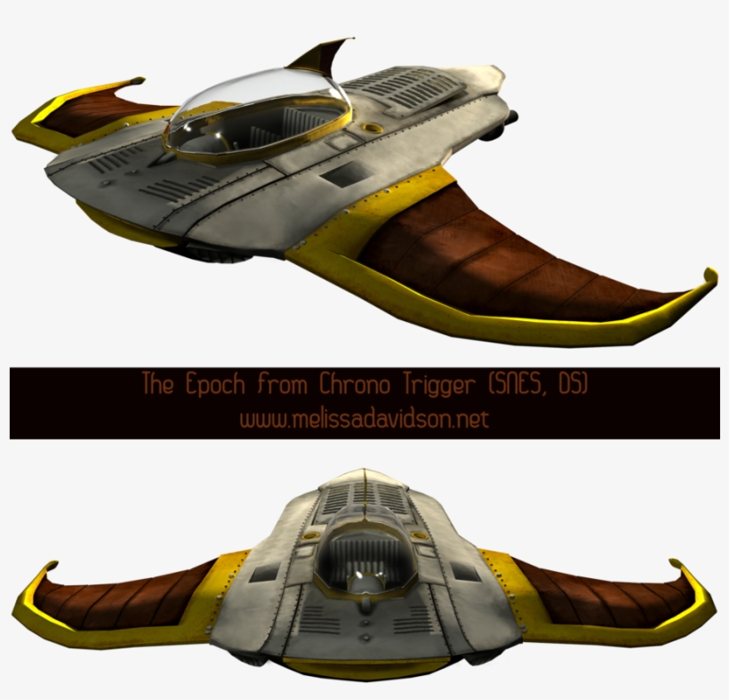 3d Epoch From Chrono Trigger - Chrono Trigger Epoch Png, transparent png download