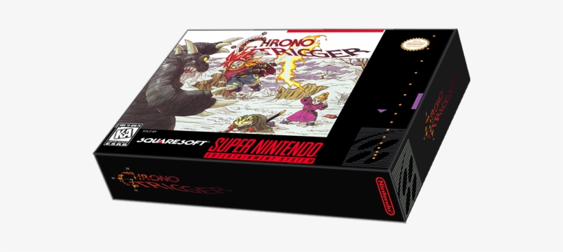 Chrono Trigger - Chrono Trigger (super Nintendo, Snes) - Repro Cart, transparent png download