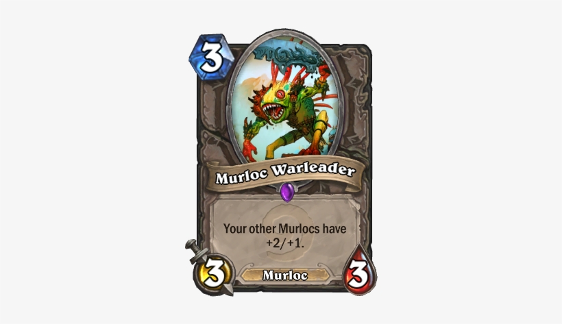 Murloc Warleader - Murloc Warleader Nerf, transparent png download