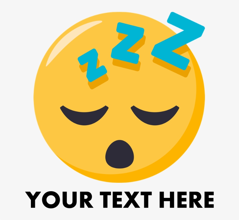Sleepy Face Emoji Person Rectangular Canvas Pillow - Personalized Goldendoodle Throw Blanket, transparent png download