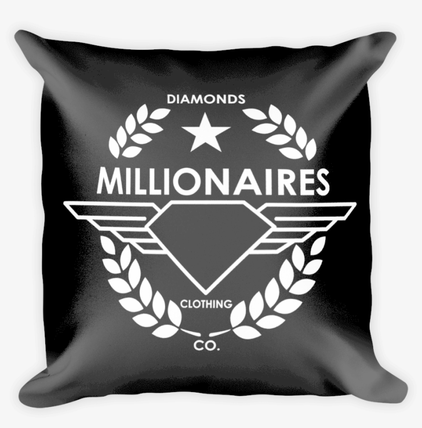 Diamonds & Millionaires Wings Logo Pillow, transparent png download