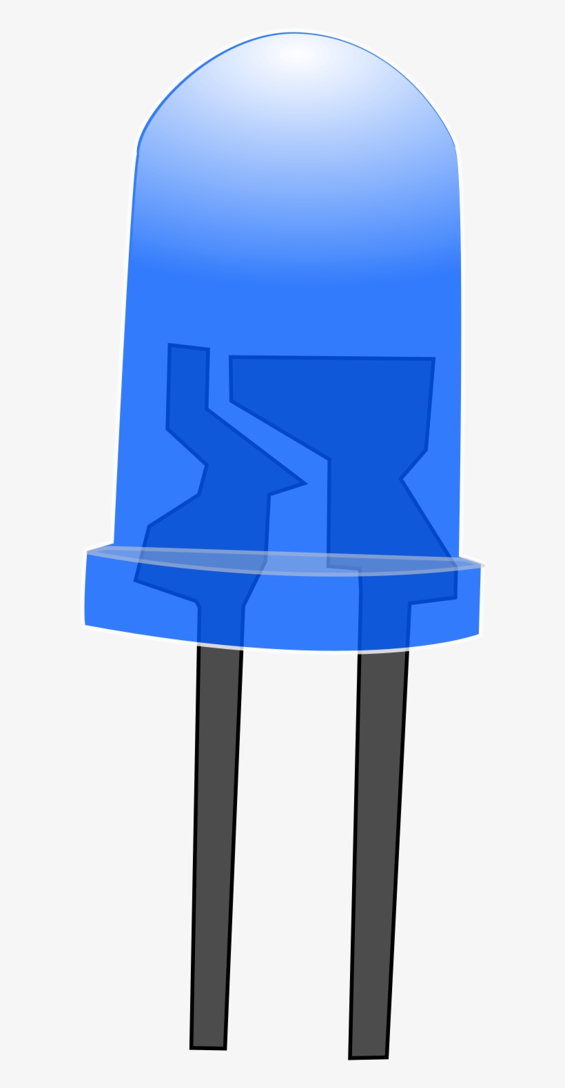 This Free Icons Png Design Of Blue Led Lamp, transparent png download