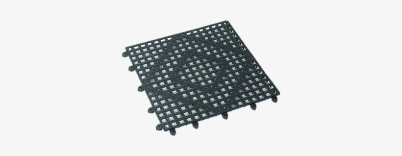 Winco Dark Smoke Bar Mat Square 12" - Interlocking Bar Mats, transparent png download