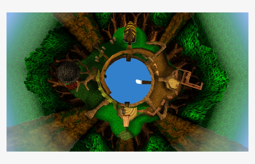 966c48 Screen 703pm - Banjo Kazooie Click Clock Wood Maps, transparent png download