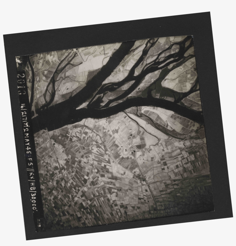 Collection Raf Aerial Photos 1940-1945 - Picture Frame, transparent png download