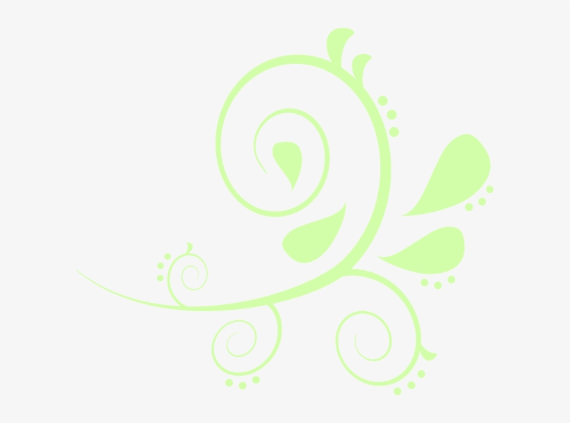 How To Set Use Paisley Curves Green Clipart - Mint Green Designs Png, transparent png download