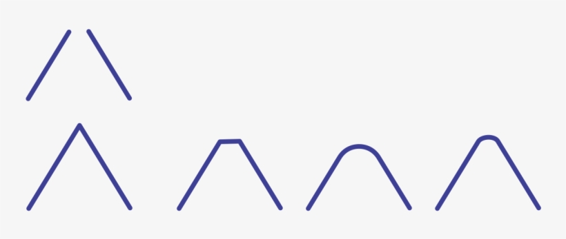 The Shape Of The Connecting Lines Is Determined By - Curve, transparent png download