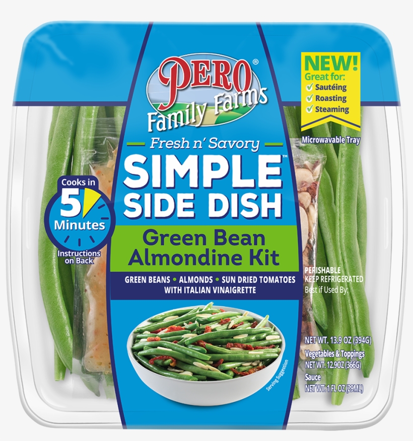 Green Bean Almondine Kit, transparent png download