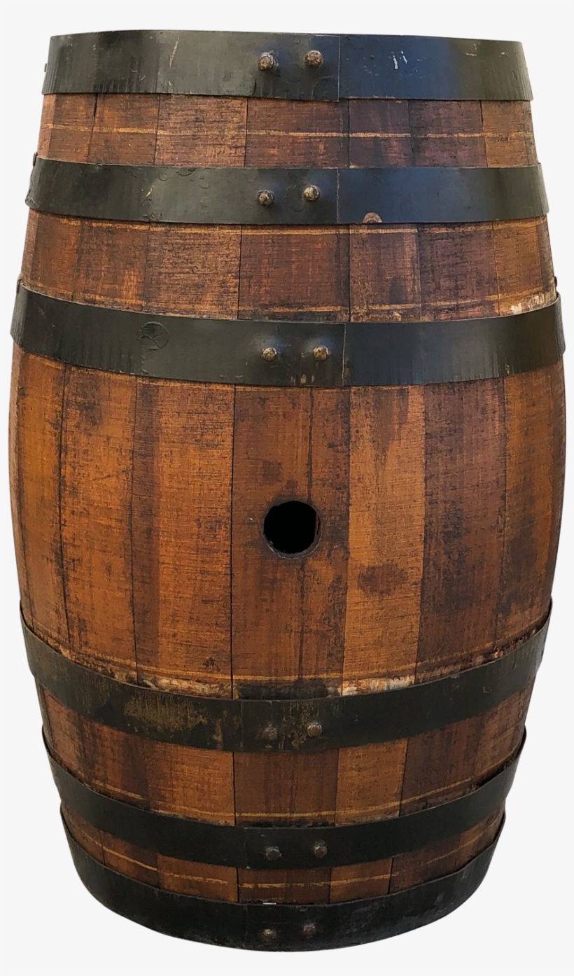 Hand Painted Wine Barrel - Wine, transparent png download