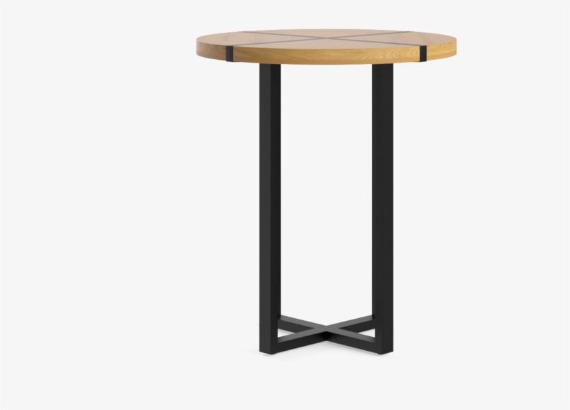 Mesa Lateral Com Base De Ferro, transparent png download