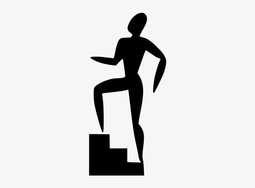 Fitness Stairs Silhouette - Silhouette Of Stairs, transparent png download