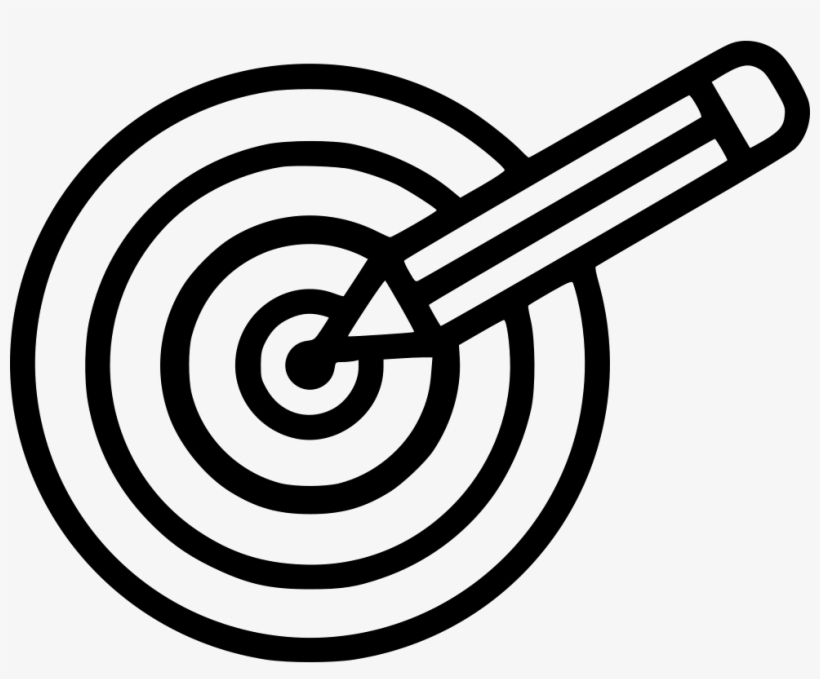 Business Goal Target Business Vision Auditory - Circle, transparent png download