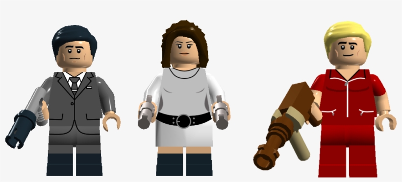 Sterling Archer, Lana Kane And Barry Dylan - Lego Sterling Archer, transparent png download