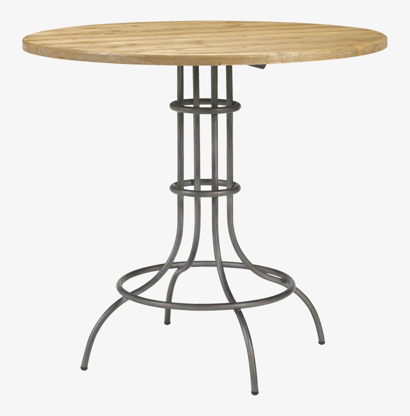 Compare - French Heritage Pyrenees Pub Table, Grey, transparent png download