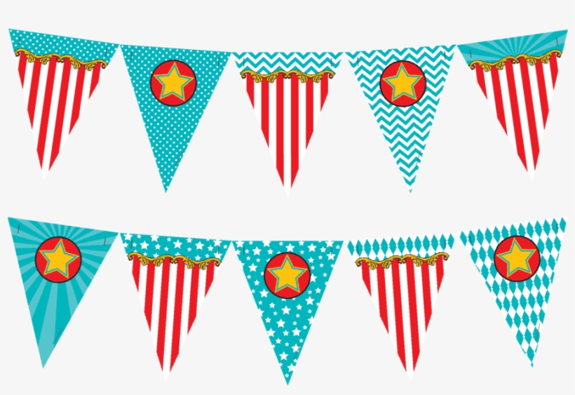 Tcr5808 Carnival Pennants Image - Teacher Created Resources 83/4 X 63/4 Carnival (tcr5808), transparent png download