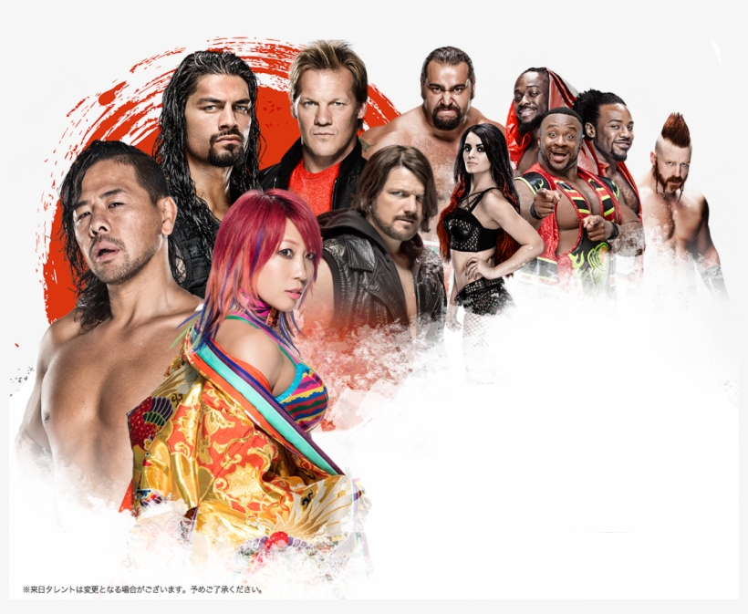 Wwe Japan - Wwe 2018 Wall Calendar, transparent png download