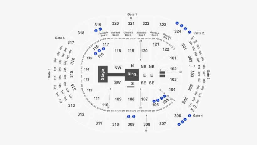 Wwe - Summerslam - Row Ga Air Canada Centre, transparent png download