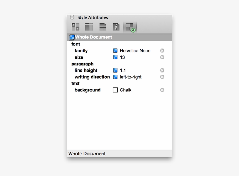The Style Attributes Inspector, With Nothing Selected - Nokia Lumia 1020, transparent png download