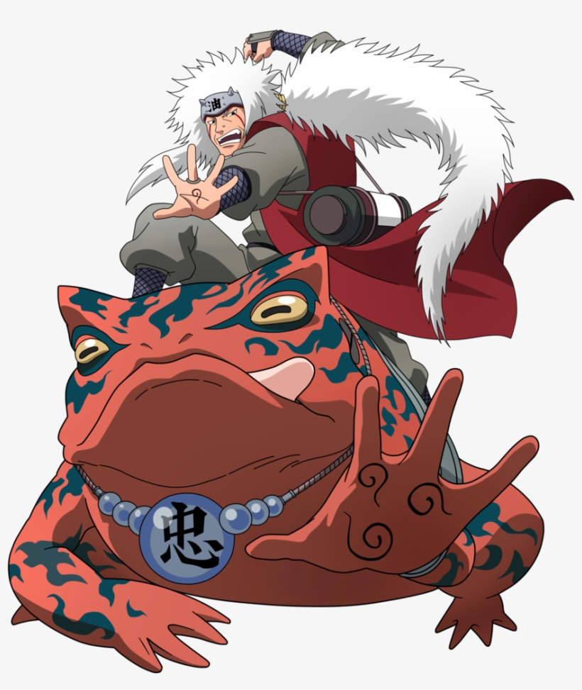 Jiraiya And His Former Teammates, Orochimaru And Tsunade, - Naruto Y Jiraiya Png, transparent png download