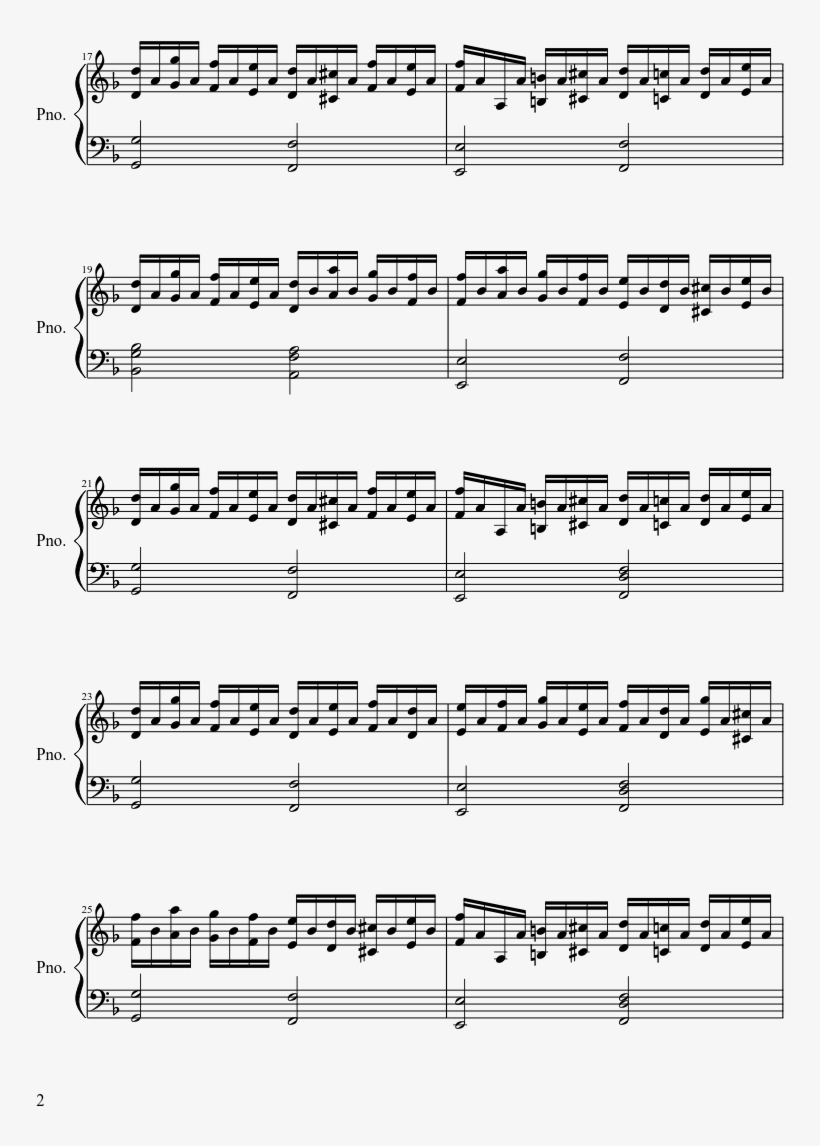 Orochimaru's Theme Sheet Music Composed By Arranged - Ah Vous Dirai Je Maman Sheet, transparent png download