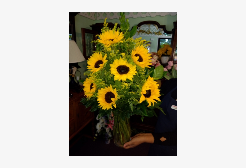 Sunny Sunflowers - Dibella Flowers & Gifts, transparent png download
