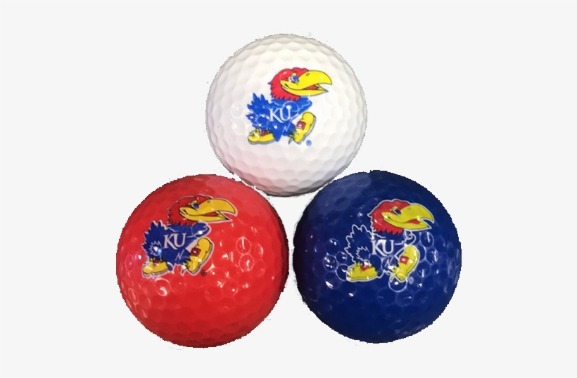 Kansas Jayhawks Golf Ball 3-pack - Kansas Jayhawks Baby Onesie, transparent png download