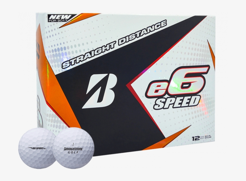 Bridgestone 2017 E6 Speed Golf Ball - Bridgestone E6 Speed Golf Balls, transparent png download
