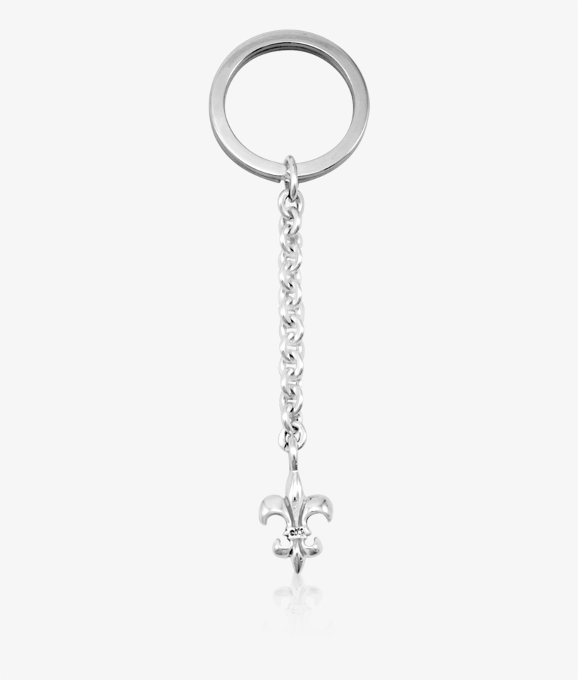 Fleur De Lis Key Ring - Keychain, transparent png download