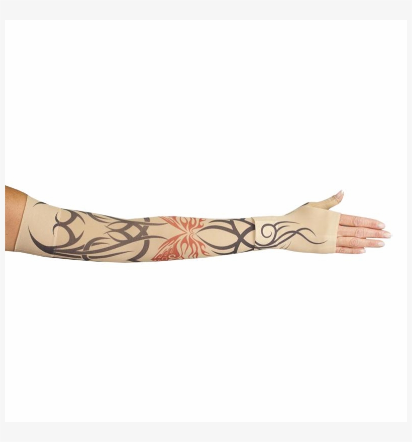 Lymphedivas Llc Lymphedivas Inked Compression Gauntlet,inked,each, transparent png download
