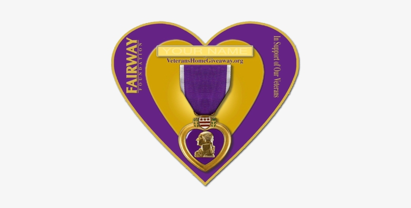 Vhg Logo - Valley Forge Purple Heart Flag 4 Ft X 6 Ft Nylon, transparent png download