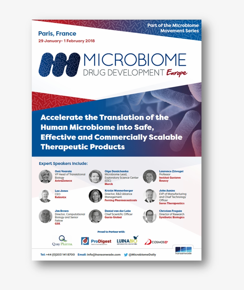 Tn Shadow - Microbiome Drug Development Summit Europe, transparent png download