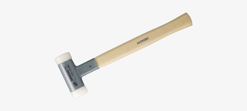 Nws 218-50 Mallet, Non Rebound - Picard Recoilless Hammer, Hickory Handle, 280g, 25mm,, transparent png download