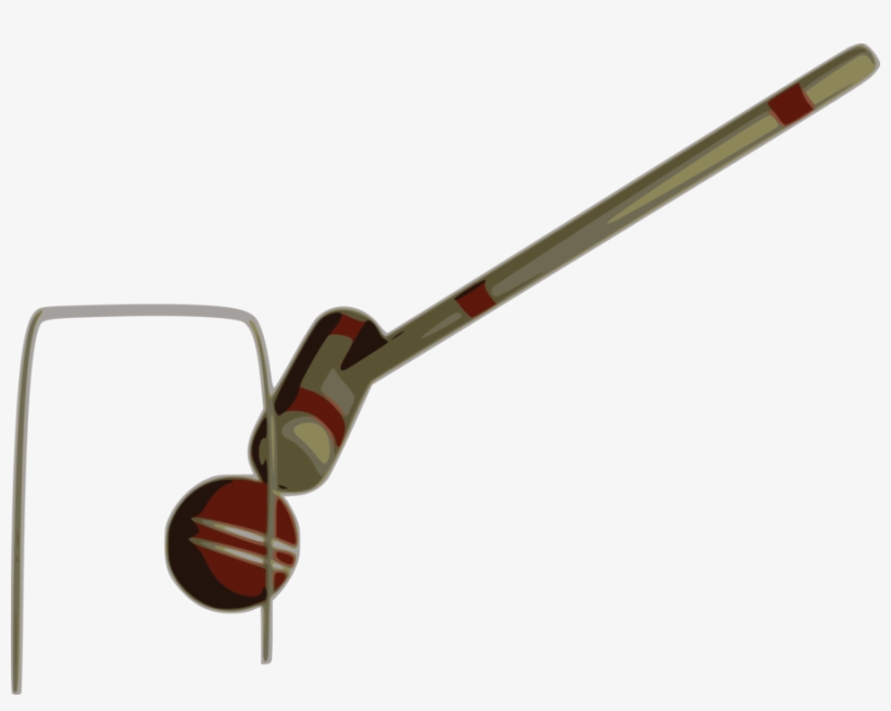 Mallet Croquet Clipart Croquet Ball Game Wicket - Croquet Mallet Red Clipart, transparent png download