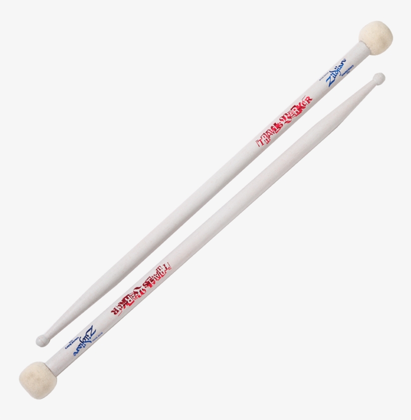 Travis Barker Double - Zildjian Travis Barker Double Stick Mallet Pair, transparent png download