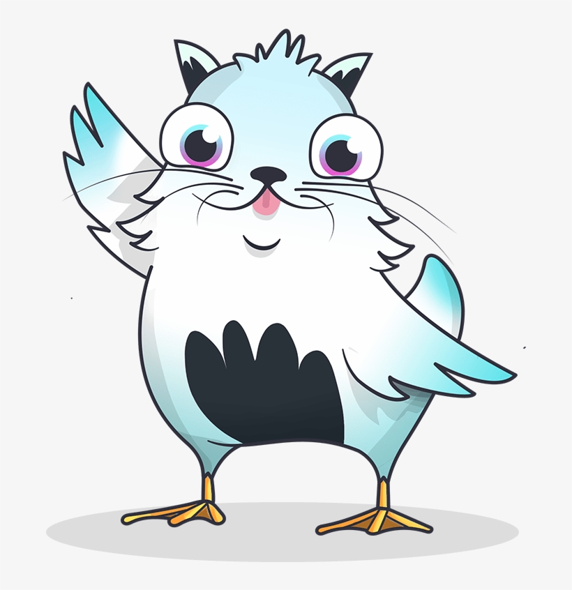 Cryptokitties Cryptonews Hedwig - Cryptokitty Png, transparent png download