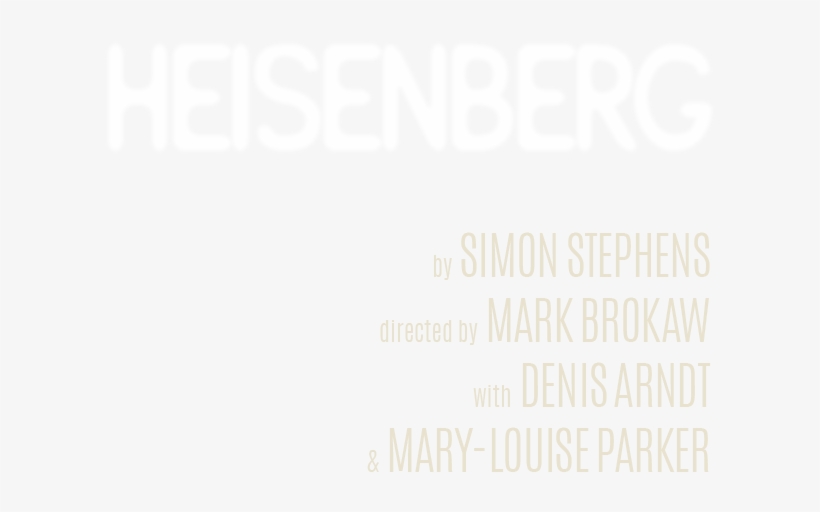 Heisenberg Played Its Final Performance December 11th - Heisenberg Broadway, transparent png download