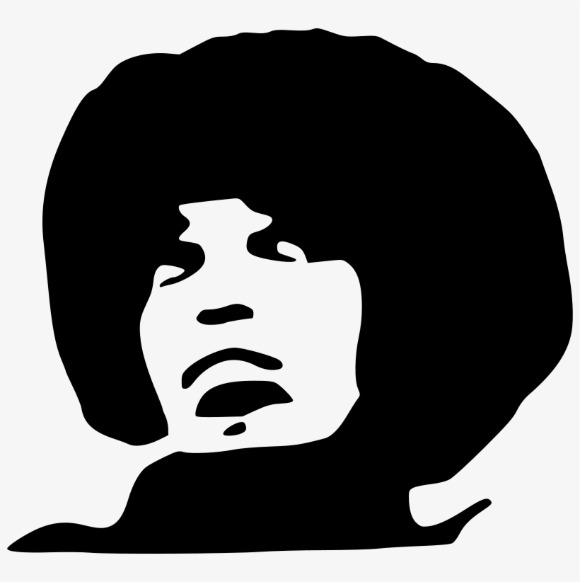 Angela Davis Clip Art, transparent png download