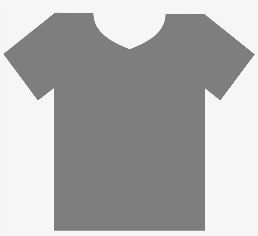 This Free Icons Png Design Of T-shirt Outline, transparent png download