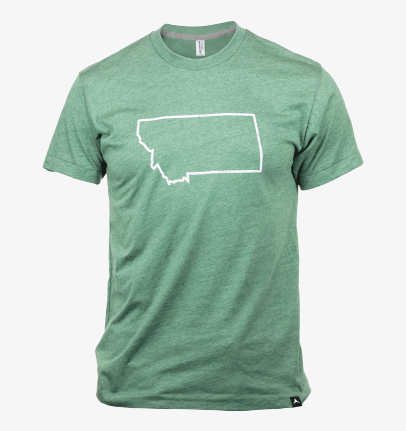 Aspinwall Outline Montana T Shirt Pine 1 - Lrg Men's Times Two Gingham Shirt, transparent png download