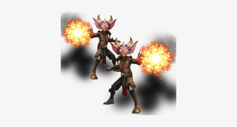 Fire Fiend Warlock Image - Orc Must Die Unchained Fire Fiend, transparent png download