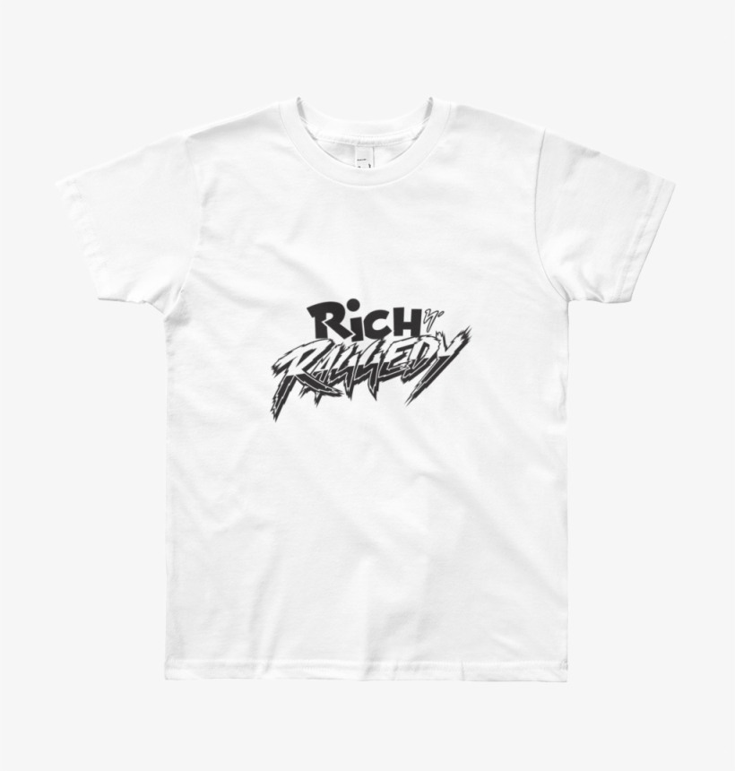 Boy's Youth "outline" Base Logo T-shirt - Active Shirt, transparent png download