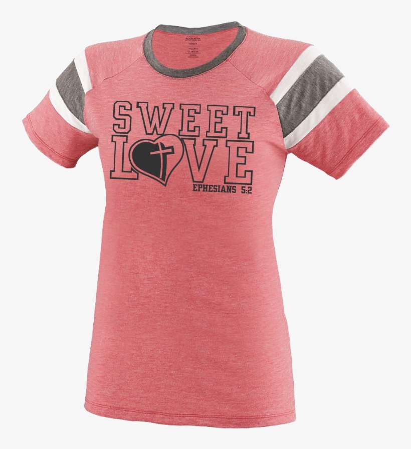 Girls Sweet Love Jersey Outline T-shirt - Alpha Kappa Alpha Sorority Jean Jackets, transparent png download