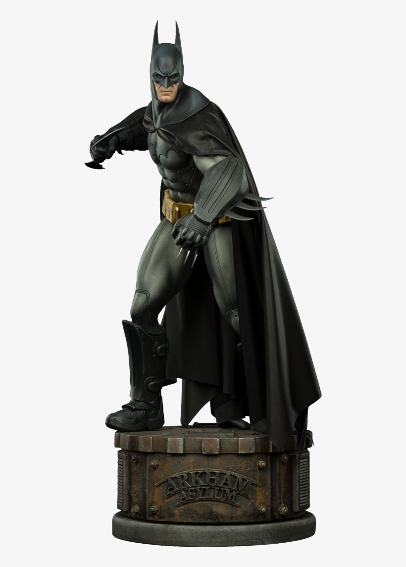Batman Arkham Asylum Premium Format™ Figure - Batman Arkham Asylum Premium Format Figure, transparent png download