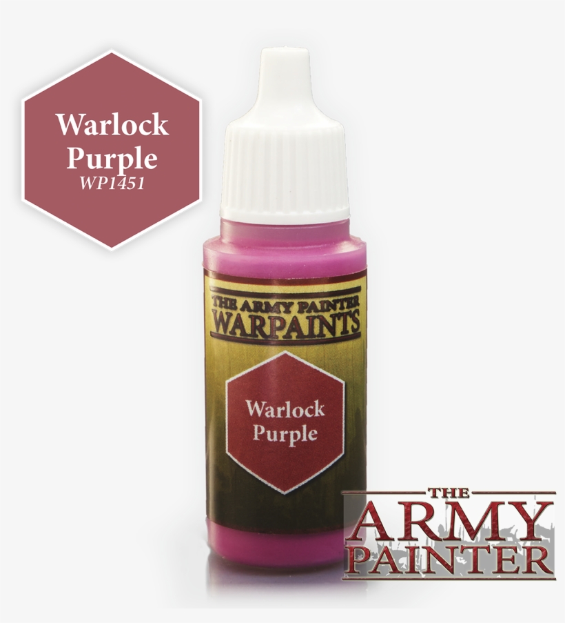 Warlock Purple Acrylic Warpaints - Crystal Blue Army Painter, transparent png download
