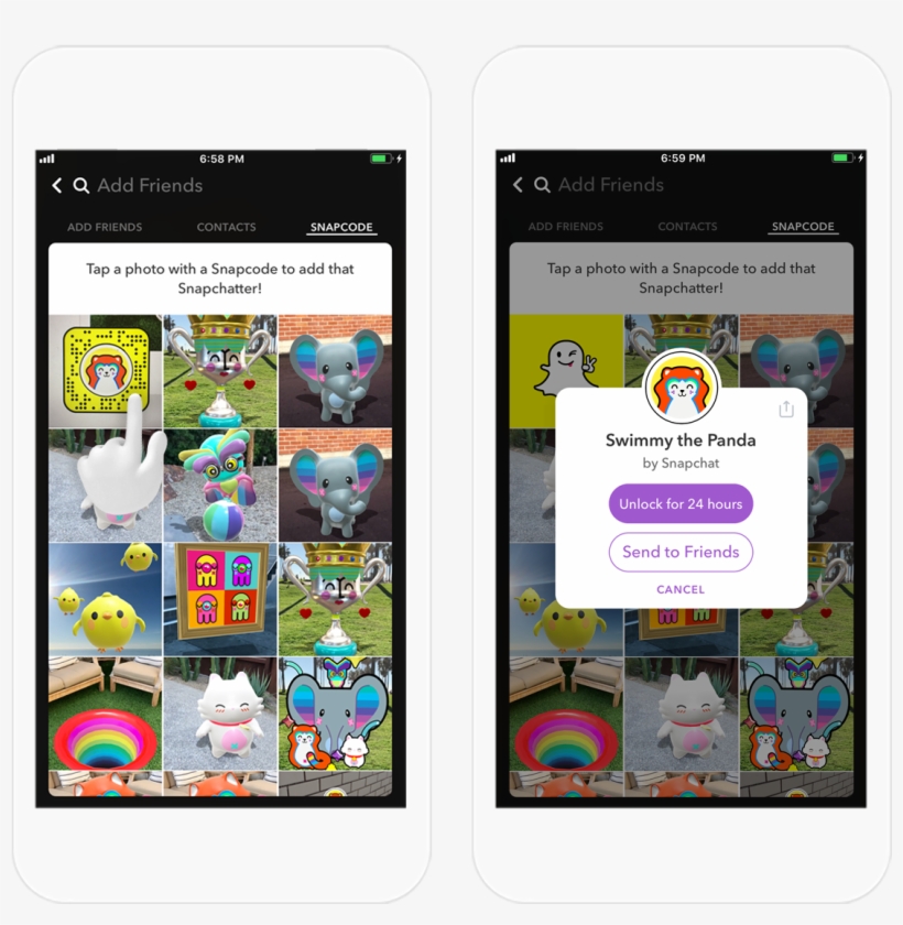 Unlock A Lens You See In A Snap - Iphone, transparent png download