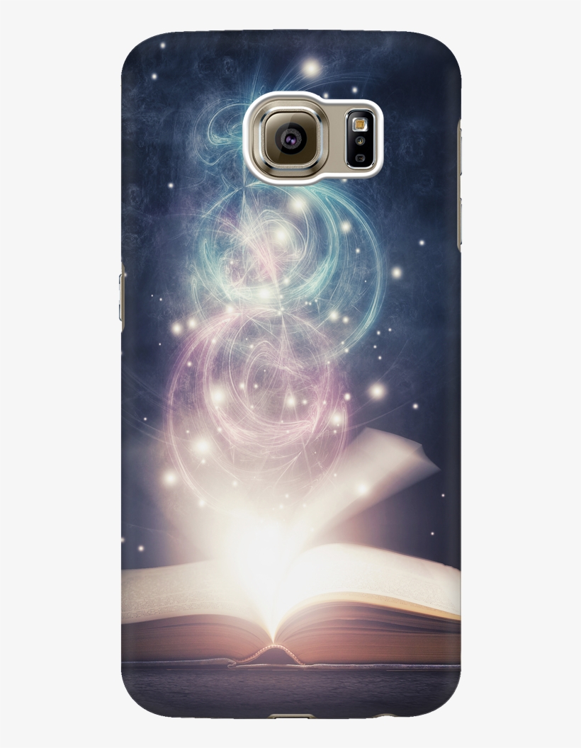 Magic Book Phone Case - Book Of Magic (illustrated), transparent png download