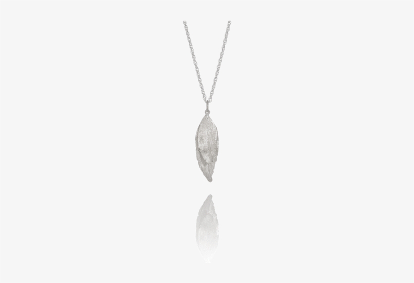 Silver Raven Necklace - Necklace, transparent png download
